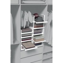 Prime Akıllı Raf Midi 4lü Set Beyaz