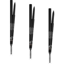 Prime Longstay Precise Browliner No: 105 - Asansörlü Suya Dayanıklı Kaş Kalemi (3 Paketi)