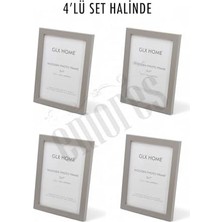 Prime Ahşap Resim Çerçevesi 4'lü Set Halinde 13 x 18 cm Boyutunda