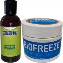 Najmaddin Sh Biofreeze Çörek Otu Yağı 150 ml + Biofreeze Cool The Paincream 150 ml / Masaj Seti Sh Najmadd