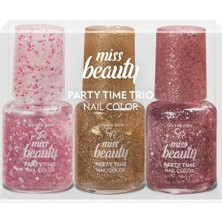 Store Miss Beauty Party Time Trio Nail Colors Oje (1 x 3 Adet)