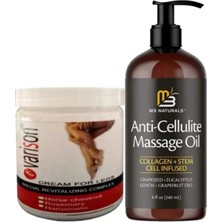 Sh Varison 200 ml Kremi + Anti-Cellulite Massage Oil 240 ml Masaj Yağı Sh Najmaddin
