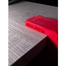 Prime Premium Kırmızı Asılabilir Masa Kenarı Kulaklık Standı – Blaze Edition V5 | Kaydırmaz Keçeli, Ergonomik ve Sağlam