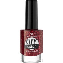Store City Color Nail Lacquer Glitter No: 110 - Işıltılı ve Uzun Süre Kalıcı Oje 10.2 ml