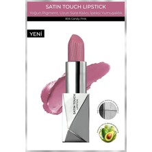 Store Uzun Süre Kalıcı Nemlendirici Pürüzsüz Etkili Yarı Mat Ruj Satin Touch Lipstick 806 Candy Pink