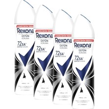 Prime Rexona Kadın Sprey Deodorant Invisible Beyaz Iz Sarı Leke Karşıtı 150 ml (4 Paketi)