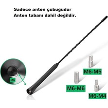 MSP Corsa Uyumlu Çubuk Tavan Anteni Oto Tepe Anten Yüksek Çekim Araç Radio Anteni 40CM