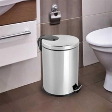 Prime Pedallı Çöp Kovası Krom 12 LT(NV1004)