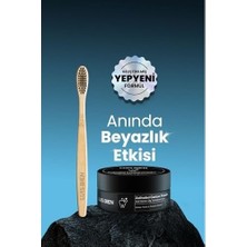 Prime Luis Bien Aktif Karbon Diş Temizleme Tozu 50 gr ve Bambu Diş Fırçası Set (2 Paketi)