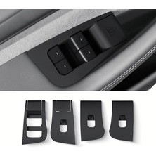 MSP Model Y Juniper (2025+) Uyumlu Silikon Cam Açma Düğme Paneli Koruyucu Seti (4 Parça)