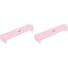 Prime Bas&kes Streç Film Kesme Aparatı, 30 cm x 30 M, Pembe (2 Paketi)