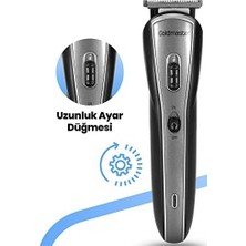 Prime Goldmaster Zener Paslanmaz Çelik Standlı 10 In 1 Erkek Bakım Seti