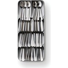 Prime 85119 Drawerstore Kompakt Çatal Kaşık Düzenleyici, Gri