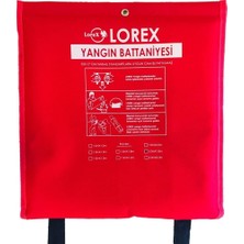 Prime LR-FB2016C Çantalı 200CM x 160CM Yangın Battaniyesi