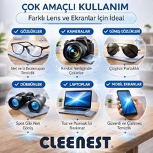 Prime Gözlük ve Ekran Temizleme Seti, 50 ml Solüsyon ve 15X18 cm Mikrofiber Bez ile Birlikte
