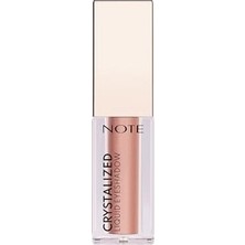 Prime Cosmetics Crystalized Eyeshadow Likit Metalik Göz Farı, 01 Soft Elegance