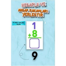Prime Gör ve Hesapla Matematik Öğrenme Oyunu - Matematik Toplama ve Çıkarma Öğrenme Oyunu - Kreş Ana Sınıfı 1.sınıf Çocuklar Için Eğitici Zeka Kutu Oyunu