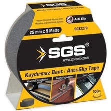 Prime Sgs Kaydırmaz Bant, Merdiven Anti-Slip Tape, 25MM x 5 Metre, SGS2270