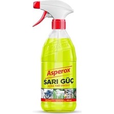 Prime Asperox Sarı Güç Yağ Çözücü Sprey 650 ml (6 Paketi)