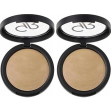 Prime Mineral Terrabaked Powder No: 04 Natural Rose - Mineral Etkili Fırınlanmış Pudra (2 Paketi)