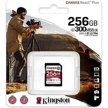 Prime 256GB Sdxc React Plus Uhs-Iı 300R/260W U3 V90 Full Hd/4k/8k