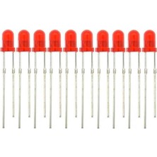 MSP Kırmızı LED - 3mm - 10 Adet