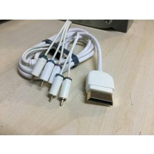 Prime Ekstra Kaliteli 2 Metre Xbox 360 x Box Component Kablo 5 Rca Lale