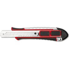 MSP Pro Metal Gövde Emniyetli Oto.kilitli Maket Bıçağı 18 mm