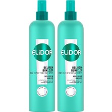 Prime Elidor Belirgin Bukleler Deniz Tuzu Etkili Saç Spreyi 190 ml (2 Paketi)