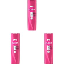 Prime Elidor Şampuan ve Saç Bakım Kremi Güçlü ve Parlak 400 ml (3 Paketi)