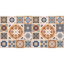 Prime Yer Kaplama Zemin Kaplama Folyosu 65X130 cm Akdeniz Desen