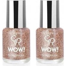 Prime Wow Nail Glitter NO:205 - Oje 2li Paket