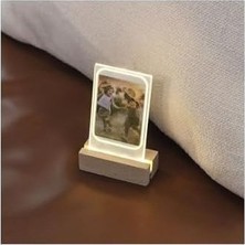 Prime Mini LED Işıklı Ahşap Fotoğraf Çerçevesi