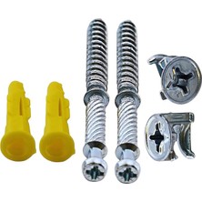 MSP Montaj Gizli Raf Tutucu Sabitleme Taşıyıcı Set 8 cm