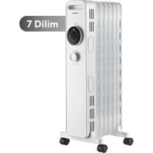 Prime KUM-1220S 7 Dilim Beyaz Radyatör