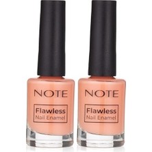 Prime Nail Flawless Oje 24, Turuncu (2 Paketi)