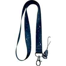 Prime Galaksi Takım Yıldızı Boyun Ipi Telefon Askısı Lanyard
