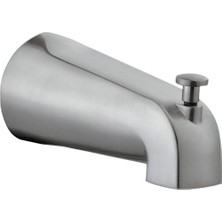 Prime 522920 Geçmeli Küvet Yön Değiştirici Ağız, 12,7 Cm, Nikel