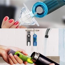 3 Fonksiyonlu Pratik Şişe Temizleme Fırçası Mutfak Banyo Araç Için Çok Amaçlı Fırça
