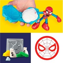 Prime Play-Doh Spider-Man Fırlat ve Ikiye Böl Kapışması Oyun Seti
