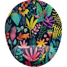 Prime Çiçek Desenli Bilek Destekli Mouse Pad