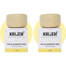 Prime Krijen Hassas Cilt & Bebek Katı Şampuanı 100GR (2 Paketi)