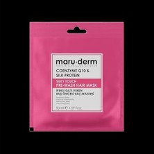 Prime Maru.derm 50 ml Duş Öncesi Saç Maskesi Coenzyme Q10 & Silk Protein ile Ipeksi Işıltı Veren Yumuşaklık Sağlar