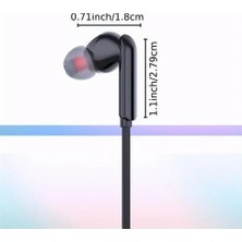 Prime Tak Çalıştır Type-C Kulakiçi Kablolu Kulaklık Mikrofonlu 15 Pro Max S24 Ultra Uygun Kulaklık (Siyah)