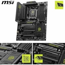 Prime Msı MB Mag B850 Tomahawk Max Wıfı Am5 Ddr5 8400MHZ(OC) HDMI 4x M.2 USB 10GBS 5g Lan Wı-Fı 7 Atx