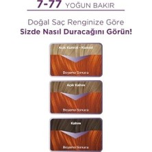 Prime Yoğun Göz Alıcı Renk Saç Boyası 7-77 Yoğun Bakır