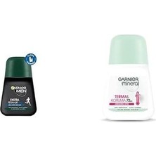 Prime Men Ekstra Ferahlık Roll-On Deodorant + Mineral Termal Koruma Roll-On Deodorant