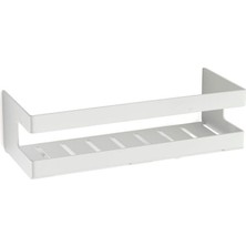 Prime Banyo Duş Raf Sistemi Beyaz Renk 98X100X250 mm Beyaz Tek Ebat BA3000 043 Al7