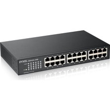 Prime 24-Port 10/100/1000 Gigabit Ethernet Unmanaged Switch | Fansız Tasarım