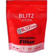 Prime Blitz 80140 Kömürlü Filtresi 9mm 100 Adet